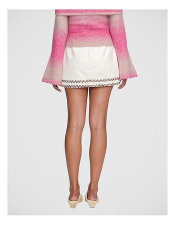 Azar Mini Skirt - Cream