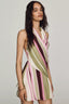 Mirage Stripe Mini Dress