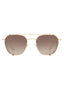 Earhart Blinker Sunglasses - 24K Matte Oyster + Petal