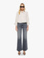 The Cropped Bestie - Cream and Black