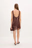 Sina Crochet Mini Dress - Copper