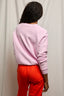 Ziggy - Inside Out Fleece Shrunken Crew - Sugar Pink