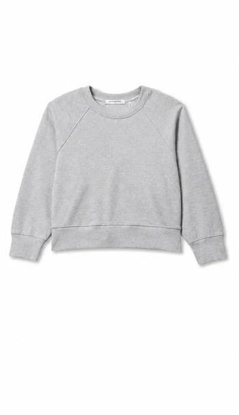 Nell - Travel Crew Neck Sweatshirt - Heather Grey