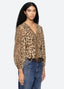Claude Print Long Sleeve Top
