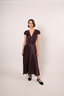 Coraline Dress - Equestrian Brown