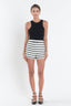 Stripe Tweed Shorts