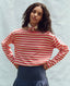 The Sailor Sweater - Punch Stripe