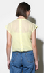 Natalia Sheer Bubble Sweater Top