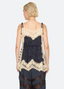 Shay Lace Tie Camisole - Navy