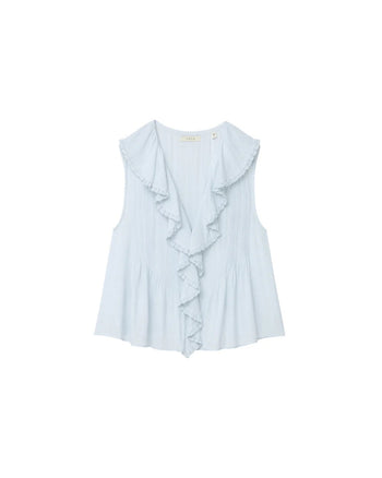Hilda Top - Alice Blue
