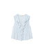 Hilda Top - Alice Blue