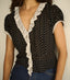 Orella Top - Noir Dot