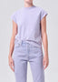 Long Line Bryce Cap Sleeve - Acid Lilac
