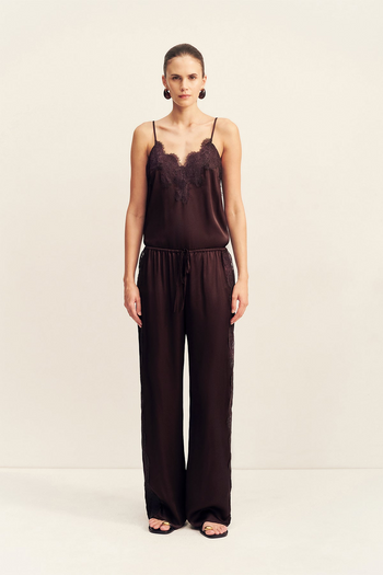 Simona Lace Side Panel Pant