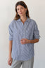 Stripe Pop Shirt - Navy Stripe