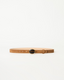 Kimani Suede Belt - Bronze Tiger Eye