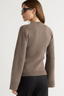 Eames Cardigan - Heather Brown