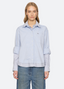 Zayna Dbl Layer Button Down - Blue