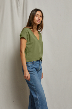 Alanis V Neck T-Shirt