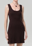 Faye Tank Dress - Chocolate