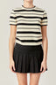 Stripe Knit Top