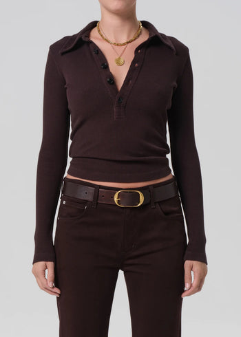 Long Sleeve 60's Polo