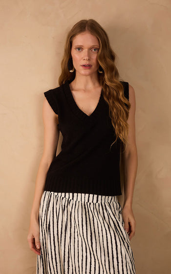 Knit Vest Top