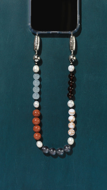 Stone and Pearl Wristlet - Jupiter