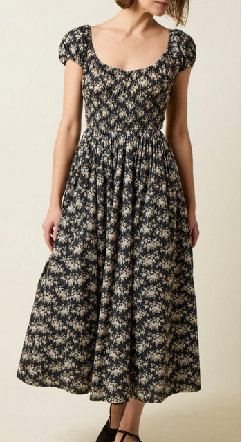 Quinley Dress - Noir Rosier Floral