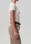 Maude U Neck Tee - Pashmina