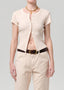Tabi Short Sleeve Cardigan - Shrimp