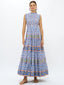 Sleeveless Smocked Maxi Dress - Portland Blue